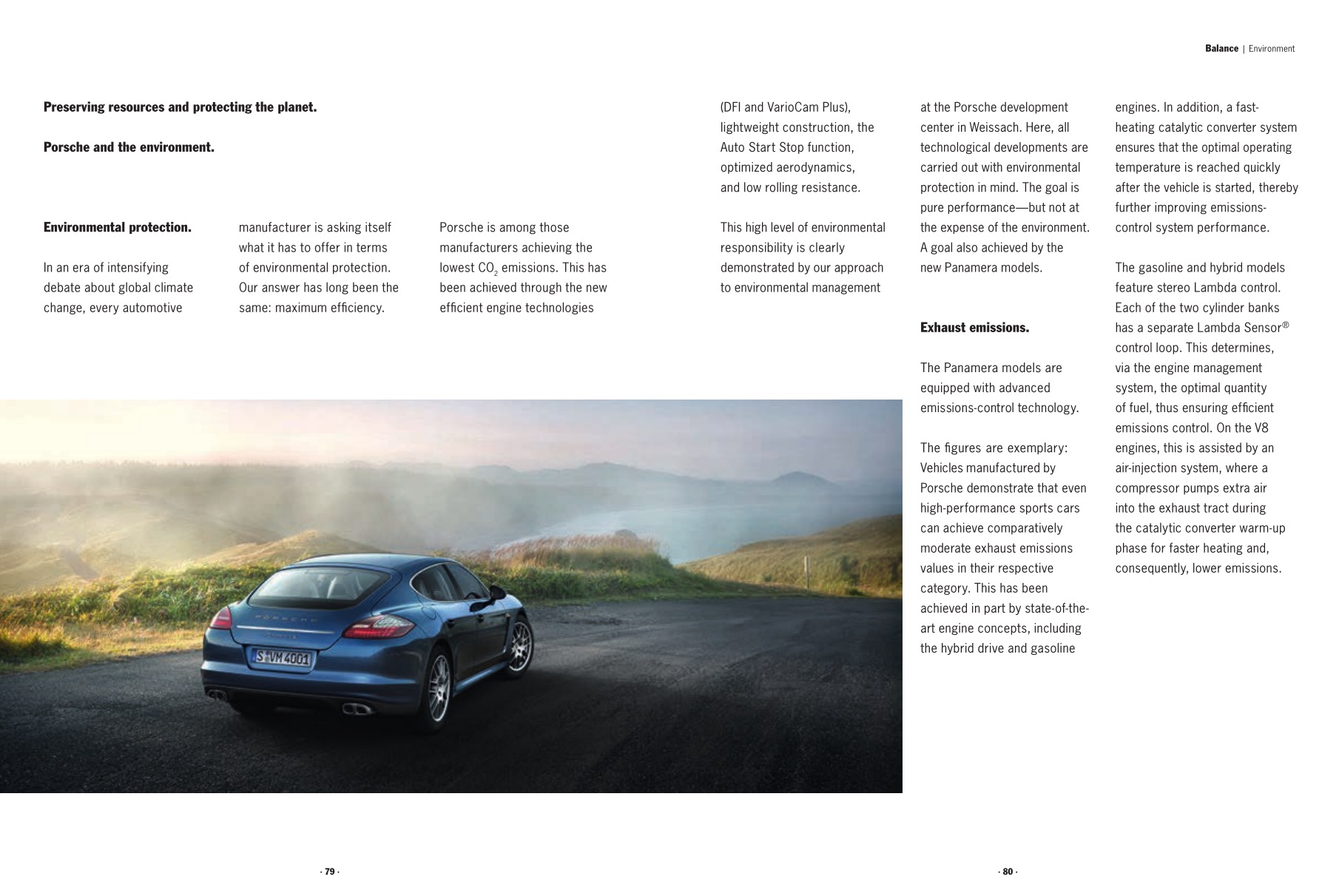 2012 Porsche Panamera Brochure Page 41
